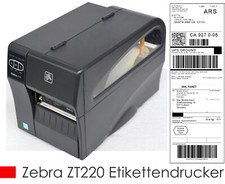 ZEBRA ZT220 ETIKETTENDRUCKER