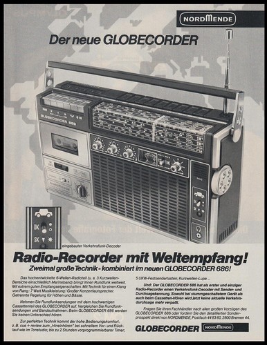 Nordmende globecorder 686 - 686,