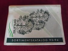 Buch, Katalog, Bruns Pflanzen Sortimentskatalog 93/94