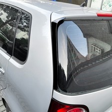 Heckscheiben-Seitenspoiler Schwarz Glanz Für VW Polo 9N 2001-2009