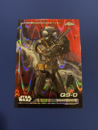 Star wars karte topps chrome - star,