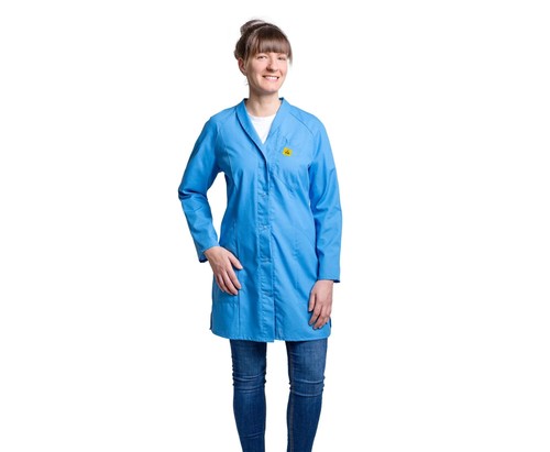 Esd damen arbeitskittel - gr.xl,