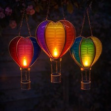 Solar LED Heißluftballon in