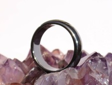 Ring Hämatit Edelstein Fingerring Edelsteinring Größe 52 - 67