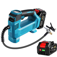 18V Akku Kompressor Druck Luftpumpe Luftkompressor Für Auto Reifen / Batterie