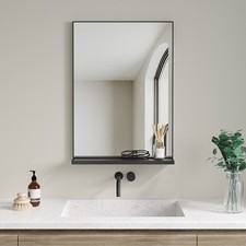 Badspiegel Spiegel Wandspiegel mit Ablage 50x70 80x60 cm Dekospiegel