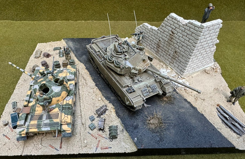 Nicely built idf crowmell - 1/72,