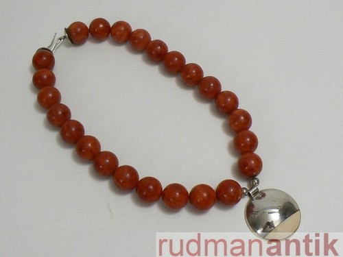 Collier schaumkoralle mit - schaumkoralle, art