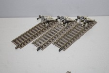 Fleischmann 3 Stück Prellbock mit geradem Gleis Profigleis Spur H0 #M28