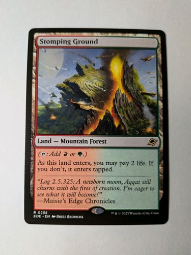 Stomping ground mtg land - mtg, (eoe