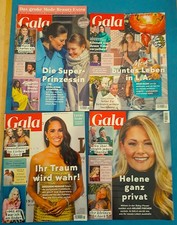 Gala - Zeitschrift - 4 Stück