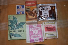 Lebensmittel DDR Ungeöffnet,Konsum,Gewürze DDR,Original,Bodenfund,HO-Kaufhalle