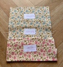 3 x Tilda Stoffpaket Ahlia Tea verschiedene Farben