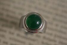 Scheibe aus massiv Silber  -