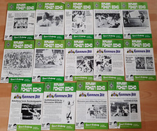 Fohlen Echo Borussia Mönchengladbach Sammlung Auflösung 14x Saison 1983/84