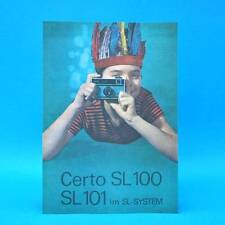 Certo SL 100 SL 101 im SL-System l DDR 1970 | Prospekt Werbung DEWAG B