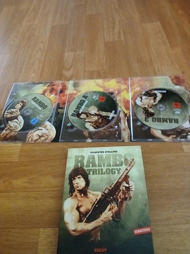 Studiocanal rambo trilogy dvd - trilogy,