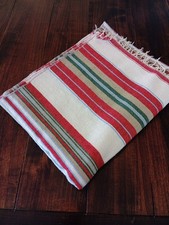 Tagesdecke / Wohndecke aus Griechenland Baumwolle handgewebt, ca. 150 x 190 cm