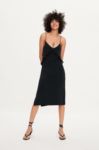 Women zara dress black xs - women,