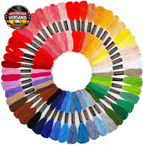 Stickgarn set farben - stickgarn,