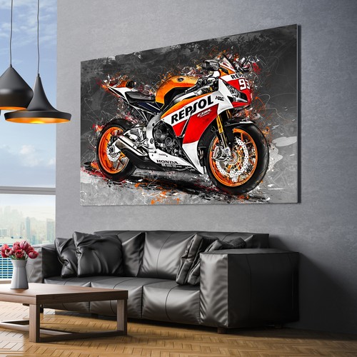 Leinwand bilder honda - cbr, 1000