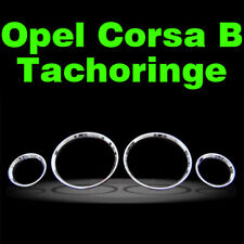 Tachoringe chrom für Opel
