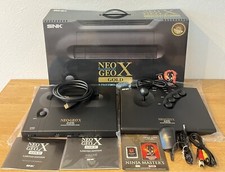 Neo Geo X Gold Limited Edition Handheld Konsole mit Controller Boxed Open Box