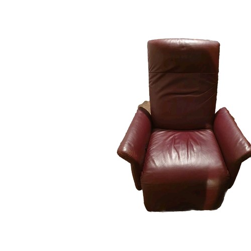 Drehbarer relax sessel - , leder