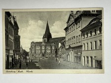alte AK Bernburg "Markt" ca. 1940