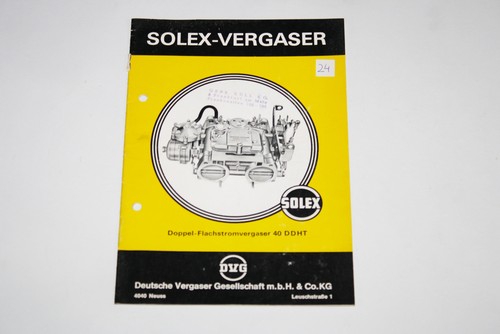 Solex ddht vergaser - solex, 40