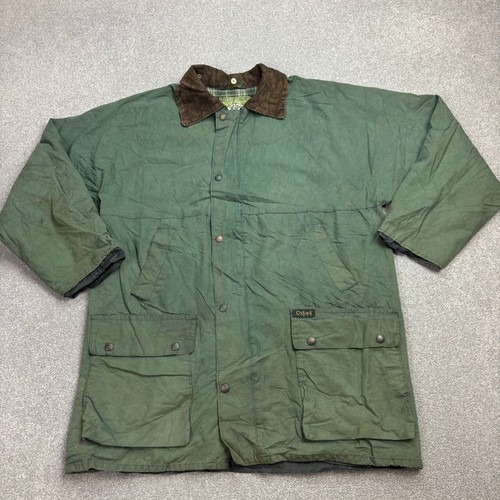 Oxford blau wachsjacke - blau,