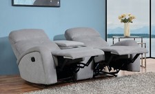 Cupholder-Sofa Mikrofaser