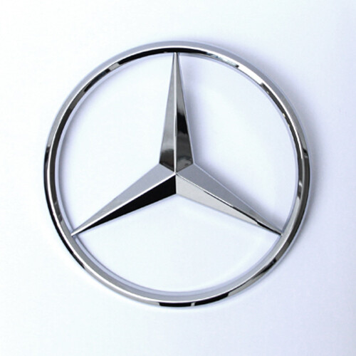 Original mercedes stern emblem - mercedes,
