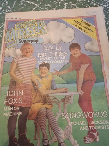 Vintage record mirror magazine - vintage,