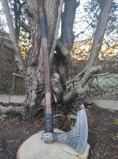 NEU 96m Wikinger Berserker Axt handgeschmiedet rustikal Kohlenstoffstahl 
