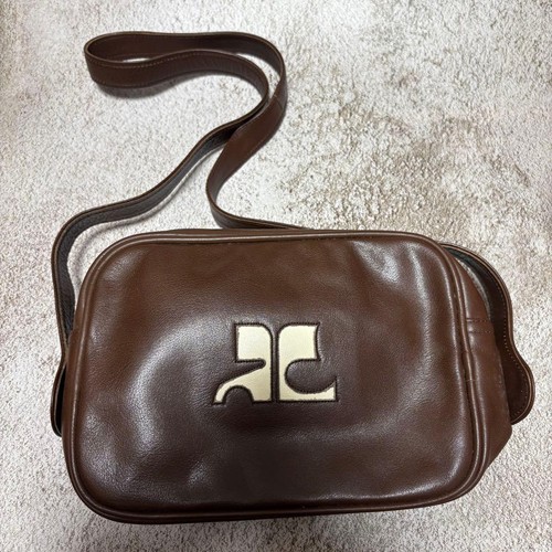 Courrèges logo schultertasche - courrèges,