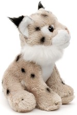 Kuscheltier Luchs sitzend 15