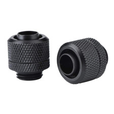 Wasserkühlung Pc, Water Cooling Fitting, 2 Stück 2'' G1/4 Gewinde Flexibler Rohr