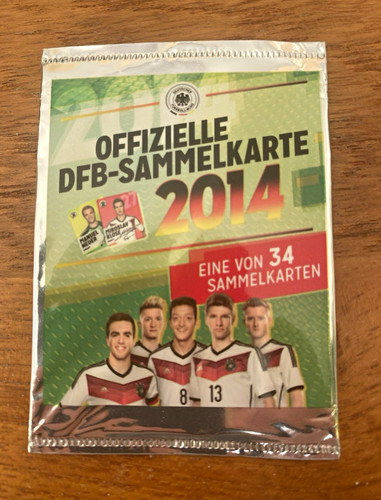 Offizielle dfb sammelkarte - offizielle, wm
