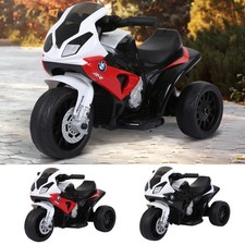 Elektro Kindermotorrad Dreirad Kinderfahrzeug Lizenziert von BMW 18-36 Monate
