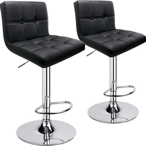 Barhocker set 2er kunstleder - barhocker,