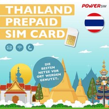 WOW Thailand SIM Karte – Internet –Prepaid unbegrenzte Daten für Urlaub & Reisen