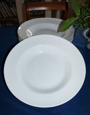 6 Stück XL-Pasta-Teller weiss