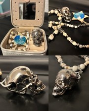 Magische totenkopf halskette - magische, totenkopf-halskette