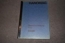 Betriebsanleitung Bedienungsanleitung Hanomag Kettenschlepper K10 Serie B 1968