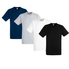 8er FRUIT OF THE LOOM T SHIRT HEAVY COTTON M L XL XXL SCHWERE QUALITÄT SHIRTS 