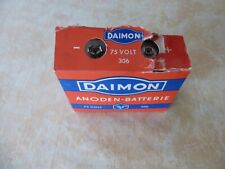 DAIMON 306 Anodenbatterie 75 V für Röhrenradios - vintage