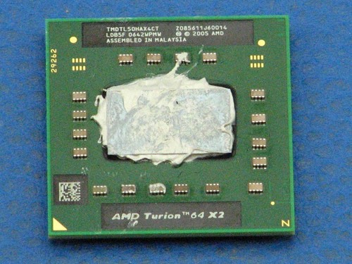 Cpu amd turion x2 - turion, 64