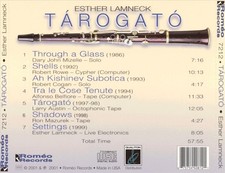 ESTHER LAMNECK TAROGATO NEW CD