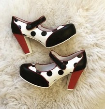 Neue Lola Ramona Pin-up Schuhe